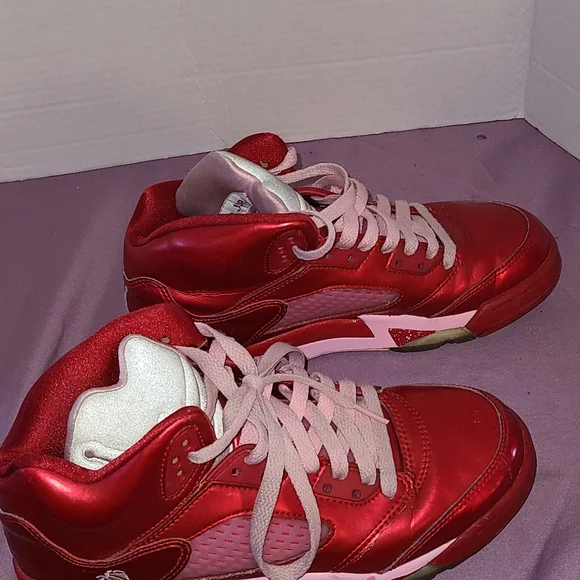 air jordan 5 retro GG valentine size 6y - Picture 3 of 7